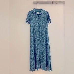 Hatch Floral Collared Dress